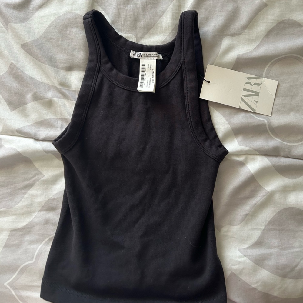 Zara Black Tank Top